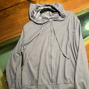 Women Knit Wind Breaker